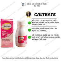 Viên uống bổ sung canxi cho người trên 50 tuổi Caltrate Bone and Muscle 100 viên hàng Úc