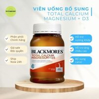 Viên uống bổ sung Canxi D3 Magie Blackmores Total Calcium + D3