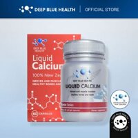 Viên Uống Bổ Sung Canxi Deep Blue Health Liquid Calcium (60 viên)