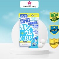 Viên uống Bổ sung Canxi DHC Calcium + CBP 30 Ngày (120v/gói) và 60 Ngày (240v/gói)