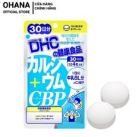 Viên Uống Bổ Sung Canxi DHC Calcium + CBP Nhật Bản 30 Ngày (120 viên)