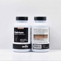 Viên Uống Bổ Sung Canxi Hữu Cơ Pháp NHCO CALCIUM (AMINO - CHÉLATÉ) Lọ 84 viên