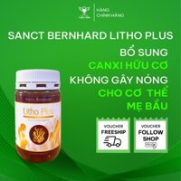 Viên uống bổ sung canxi hữu cơ cho mẹ bầu tảo biển đỏ Sanct Bernhard Litho Plus không gây nóng