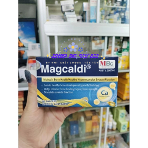 Viên uống bổ sung canxi, khoáng chất Magcaldi Úc
