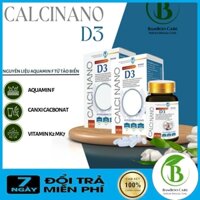 Viên uống bổ sung Canxi Nano D3 ECOPHAR 🦴 , XƯƠNG CHẮC KHOẺ-  KHÔNG LO TÁO BÓN (Lọ 60 viên)