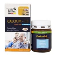 Viên uống bổ sung canxi Sanct Bernhard Calcium - D3 Oyster Shell (Hộp 60 viên)