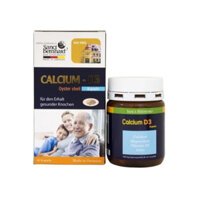 Viên uống bổ sung canxi Sanct Bernhard Calcium – D3 Oyster Shell (Hộp 60 viên)