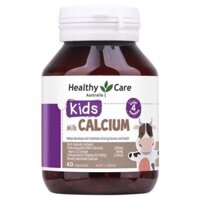 Viên uống bổ sung Canxi sữa cho bé - Milk Calcium Healthy care, lọ 60 viên (Mẫu mới) có tem chemist