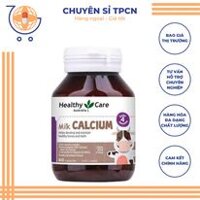 Viên Uống Bổ Sung Canxi Sữa Cho Bé Healthy Care Milk Calcium 60 Viên