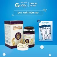 Viên uống bổ sung Canxi tảo biển đỏ Litho Plus cho phụ nữ có thai, người già loãng xương hộp 60 viên