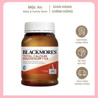 Viên Uống Bổ Sung Canxi Total Calcium & Magnesium + D3 Blackmores Úc (200 Viên)