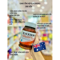 Viên uống bổ sung Canxi Total Calcium & Magnesium + D3 Blackmores, 200 viên