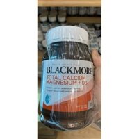 Viên uống bổ sung Canxi Total Calcium & Magnesium + D3 Blackmores, 200v