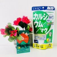 Viên uống bổ sung Canxi và Magie DHC 60 ngày Nhật Bản