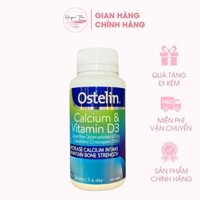Viên Uống Bổ Sung Canxi Ostelin Calcium And Vitamin D3 Tăng Cường Trí Nhớ Giúp Xương Chắc Khỏe Cho Mẹ Và Bé Hộp 130 Viên