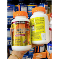 viên uống bổ sung chất xơ Psyllium Fiber Capsules Kirkland 360v