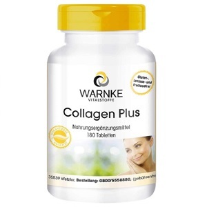Viên Uống Bổ Sung Collagen Plus Warnke 180 Viên Đức