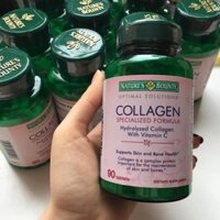VIÊN UỐNG BỔ SUNG COLLAGEN VÀ VITAMIN C CỦA NATURES BOUNTY ĐẸP DA CHỐNG LÃO HÓA – 90 VIÊN