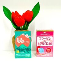 Viên uống bổ sung Collagen Nano Hyaluronic Acid Honen 120 viên Nhật Bản