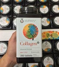 Viên Uống Bổ Sung Collagen Youtheory Collagen 390 viên sản xuất( canada)