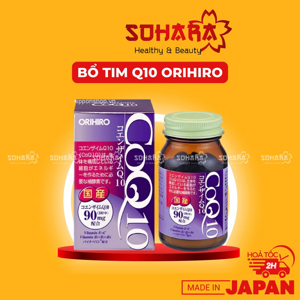 Viên uống bổ sung CoQ10 Orihiro Nhật Bản 90 viên