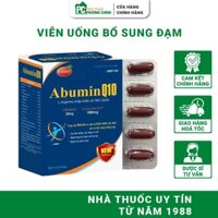 Viên Uống Bổ Sung Đạm Eurovit Abumin Q10 Dành Cho Người Suy Nhược, Suy Giảm Chức Năng Gan 50 Viên