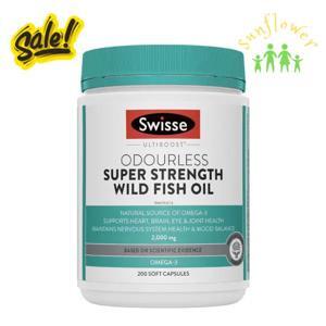 Viên uống bổ sung dầu cá Bioglan Super Fish Oil 2000mg 200 viên