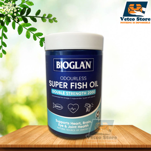 Viên uống bổ sung dầu cá Bioglan Super Fish Oil 2000mg 200 viên