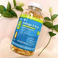Viên uống bổ sung dầu cá Omega 3 6 9 Member's Mark Supports Heart Health 325 viên Maxwell68