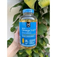 Viên uống bổ sung dầu cá Omega 3 6 9 Member’s Mark Supports Heart Health 325 viên BeautiMax