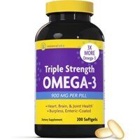 Viên uống bổ sung dầu cá Innovix Labs Triple Strength Omega-3 900 mg (200 viên) - WHEYSHOP.HANOI