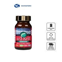 Viên uống bổ sung dầu nhuyễn thể Omega 3 Krill Shiratori