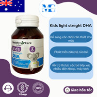 Viên uống Bổ sung DHA Healthy Care Kids cho bé 60 viên của Úc - sự lựa chọn lí tưởng cho sự phát triển của bé