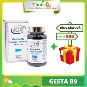 Viên uống bổ sung DHA và Acid Folic cho mẹ bầu Gesta B9