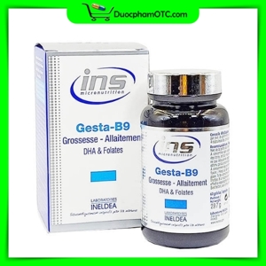 Viên uống bổ sung DHA và Acid Folic cho mẹ bầu Gesta B9