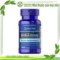 Viên uống bổ sung DHEA Puritan’s Pride DHEA 25mg 100 viên