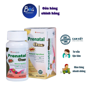Viên uống bổ sung dinh dưỡng cho phụ nữ có thai prenatal one dha 30 viên