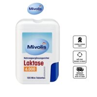 Viên uống bổ sung enzym Lactase 6000 Mivolis của Đức