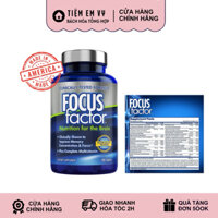 Viên uống bổ sung Focus Factor Nutrition For The Brain Bổ Não Mỹ 180 viên