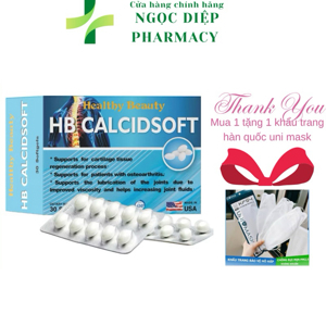 Viên uống bổ sung HB Calcidsoft 30 viên