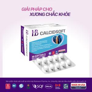 Viên uống bổ sung HB Calcidsoft 60 viên