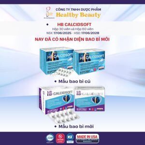 Viên uống bổ sung HB Calcidsoft 60 viên