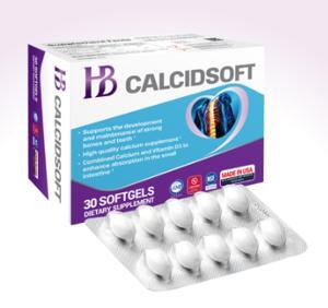 Viên uống bổ sung HB Calcidsoft 60 viên