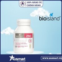 Viên uống bổ sung Kẽm cho trẻ Bio Island Zinc 120 Chewable viên