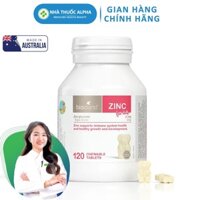 Viên Uống Bổ Sung Kẽm Cho Trẻ bioisland Zinc 120 Viên