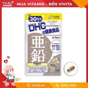 Viên uống DHC bổ sung kẽm - 30 ngày