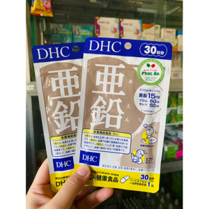 Viên uống bổ sung kẽm DHC 60 viên