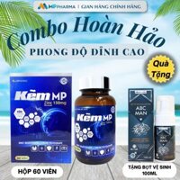 Viên Uống Bổ Sung Kẽm Hỗ Trợ Bổ Sung Sức Khoẻ Cho Nam Giới, viên kẽm ,Kẽm MP