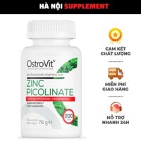 Viên Uống Bổ Sung Kẽm Ostrovit Zinc Picolinate150v/200v Hỗ Trợ tăng cường sức khỏe, hệ miễn dịch - Hà Nội Supplements