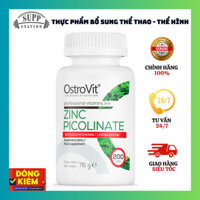 Viên Uống Bổ Sung Kẽm tăng cường sức khỏe, hệ miễn dịch OSTROVIT ZINC PICOLINATE - 200 viên